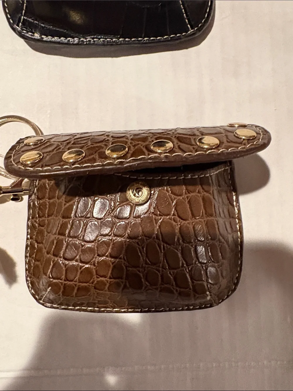Women's Mini Croc Keychain Wallet choice